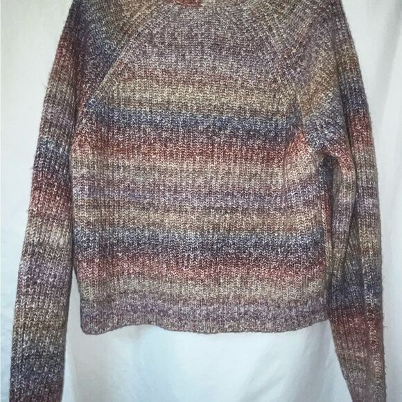 Rails Josie Space Dye Cotton Blend Cardigan in Amethyst Space Dye Large NWT $228 - Picture 6 of 9